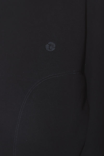 NOVAK STADIUM HOODIE CARBON BLACK