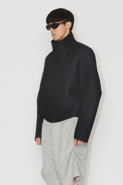 HERR TRACK JACKET CHARCOAL GREY