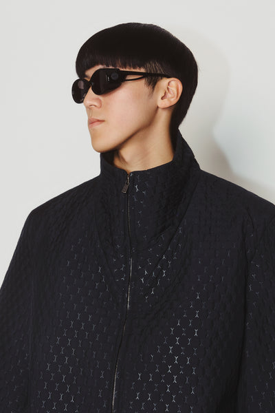 HERR TRACK JACKET CHARCOAL GREY