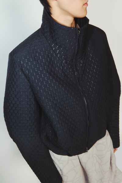 HERR TRACK JACKET CHARCOAL GREY