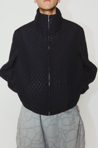 HERR TRACK JACKET CHARCOAL GREY