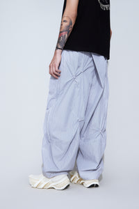 Lamar Carrot Wide Trouser Seashore White