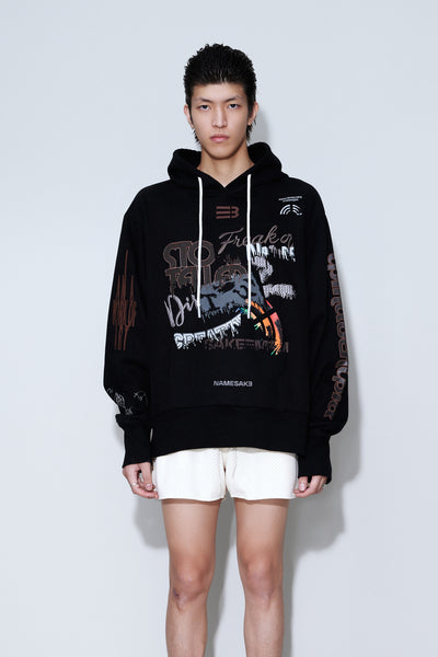 SAVA HOODIE EUPHORIC BLACK
