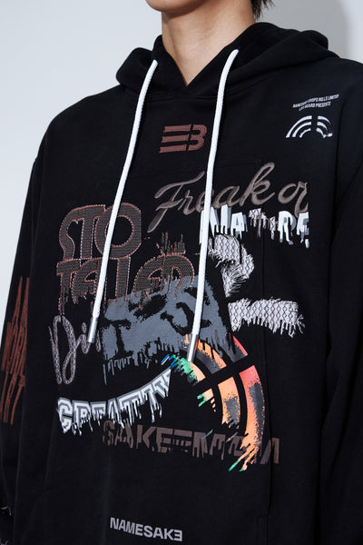 SAVA HOODIE EUPHORIC BLACK