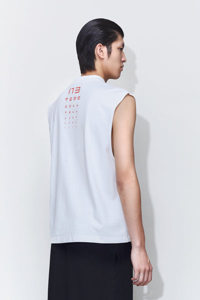 CASSELL GLITCH TANK MILKYWAY WHITE