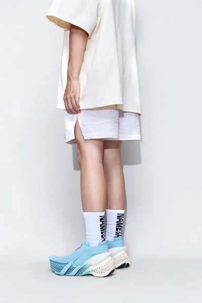 JEFF CASUAL SHORTS PYTHON BEIGE