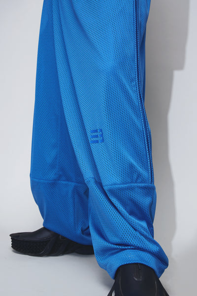 LAMAR CARROT WIDE TROUSERS CYBER BLUE
