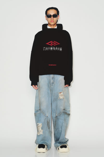 CHESTER PULLOVER HOODIE EUPHORIC BLACK