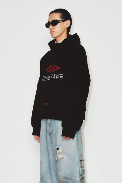 CHESTER PULLOVER HOODIE EUPHORIC BLACK