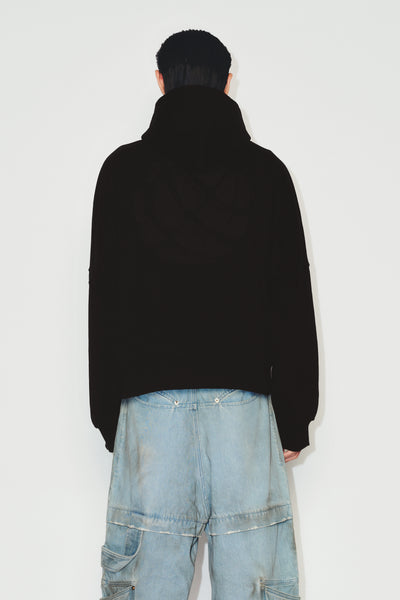CHESTER PULLOVER HOODIE EUPHORIC BLACK