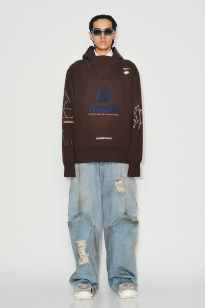 SAVA HOODIE SOFA BROWN