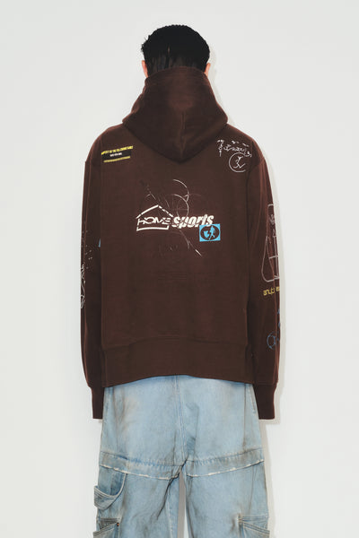 SAVA HOODIE SOFA BROWN
