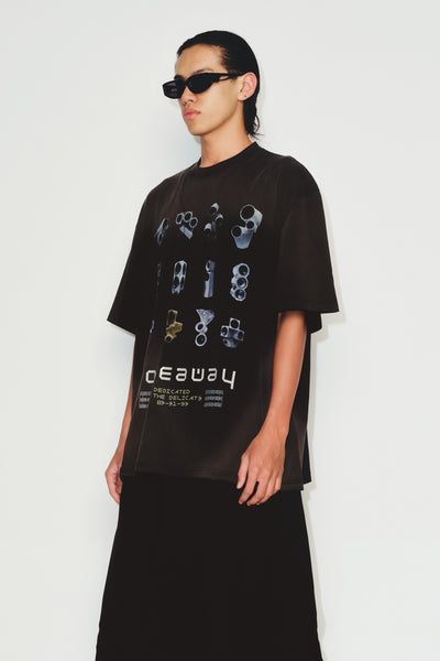 FRED X-LARGE INSTRUMENTS TEE EUPHORIC BLACK