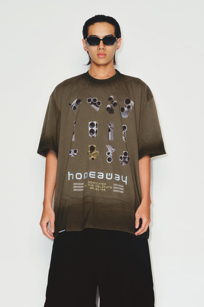 FRED X-LARGE INSTRUMENTS TEE DARK OLIVE