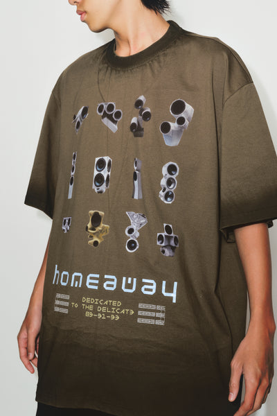 FRED X-LARGE INSTRUMENTS TEE DARK OLIVE