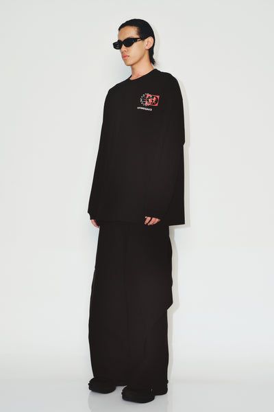 SAVA IMPOSSIBLE LS TEE EUPHORIC BLACK