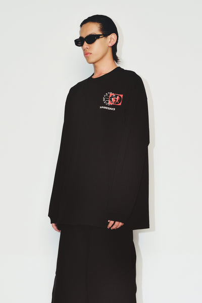 SAVA IMPOSSIBLE LS TEE EUPHORIC BLACK