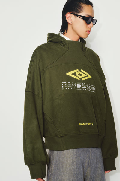 CHESTER PULLOVER HOODIE DARK OLIVE