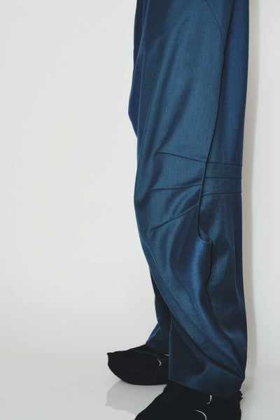 OLAF PANTS TEAL BLUE