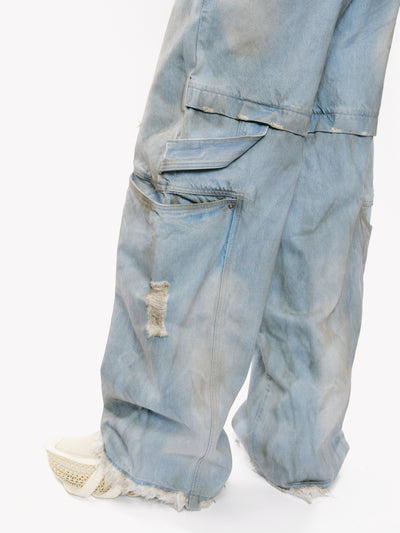 ANTONIO WASHED CARPENTER JEANS POST INDIGO