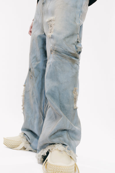 ANTONIO WASHED CARPENTER JEANS POST INDIGO