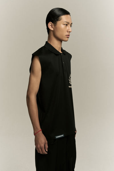 RICHARD MUSCLE TANK POLO EUPHORIC BLACK