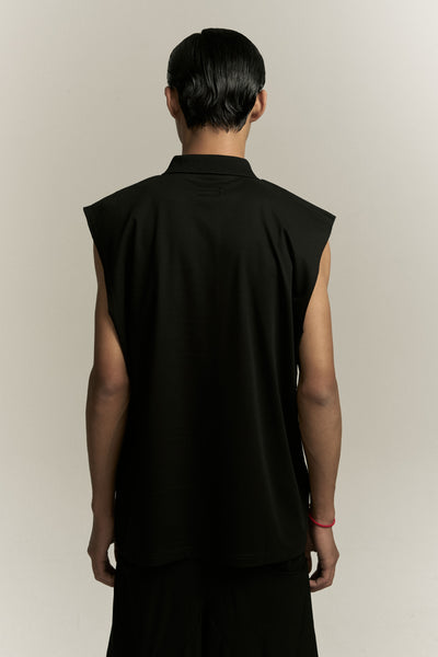 RICHARD MUSCLE TANK POLO EUPHORIC BLACK