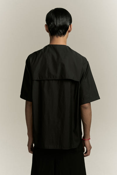 PORT SAILOR SS SHIRT EUPHORIC BLACK (NAMESAKE EXCLUSIVE)