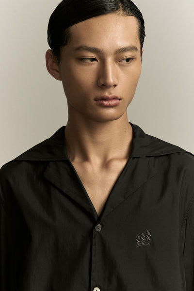 PORT SAILOR SS SHIRT EUPHORIC BLACK (NAMESAKE EXCLUSIVE)