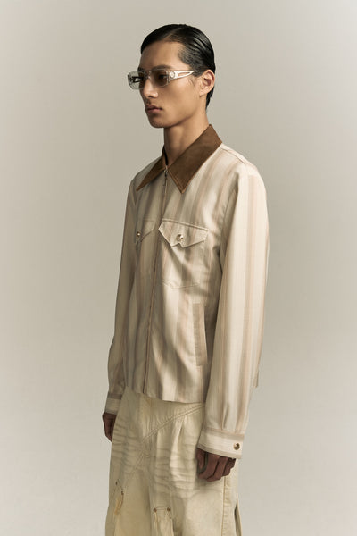 MONICA JACKET DUNE STRIPE (NAMESAKE EXCLUSIVE)