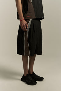 MECHALLE TRACK SHORTS EUPHORIC BLACK