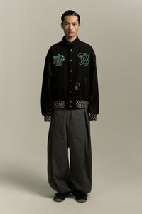 GEORGIA HOMECOMING VARSITY JACKET EUPHORIC BLACK