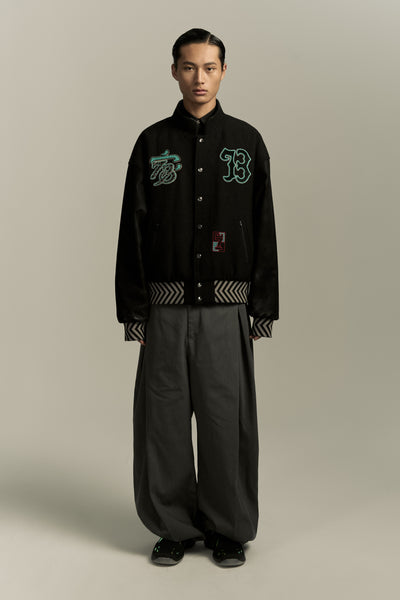 GEORGIA HOMECOMING VARSITY JACKET EUPHORIC BLACK