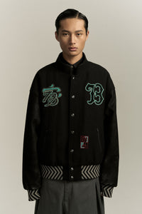 GEORGIA HOMECOMING VARSITY JACKET EUPHORIC BLACK