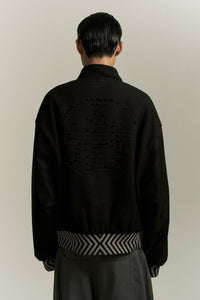 GEORGIA HOMECOMING VARSITY JACKET EUPHORIC BLACK