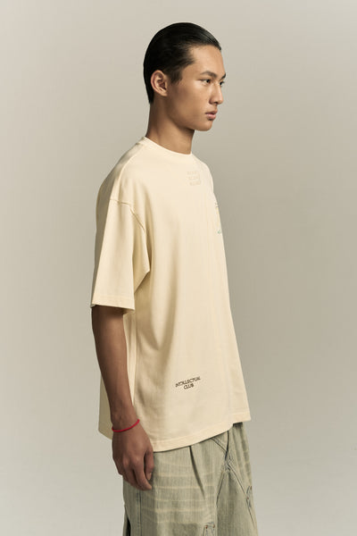 SAVA OVERSIZED FAMILY TEE SEA SALT WHITE