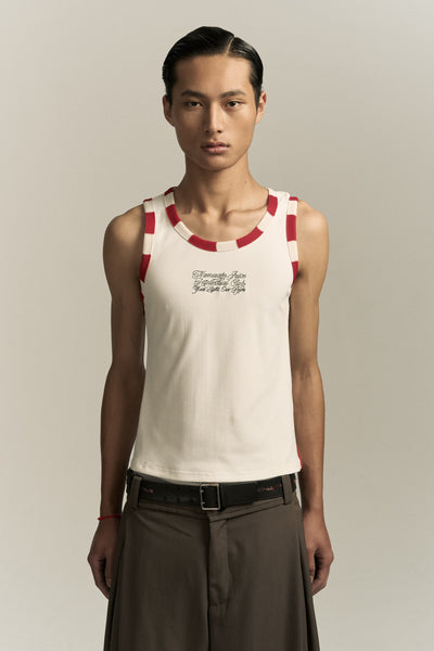 ROOK TANK TOP SEA SALT WHITE
