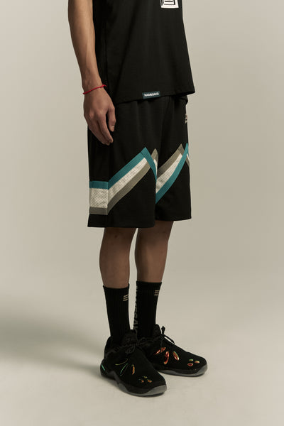 BEARS BASKETBALL SHORTS EUPHORIC BLACK