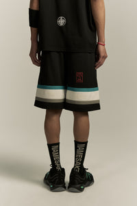 BEARS BASKETBALL SHORTS EUPHORIC BLACK