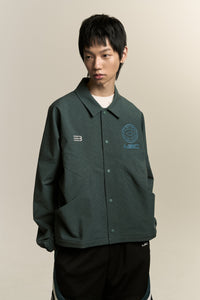 ELDERMAN COACH JACKET NAMESAKE GREEN