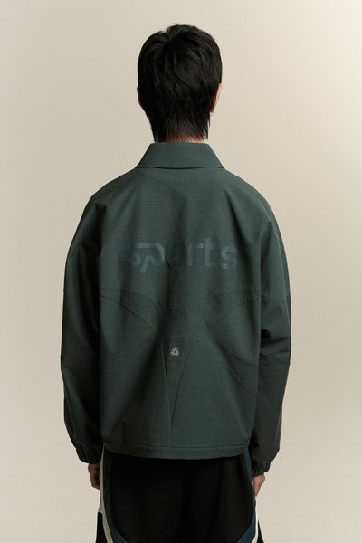 ELDERMAN COACH JACKET NAMESAKE GREEN