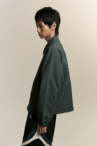 ELDERMAN COACH JACKET NAMESAKE GREEN