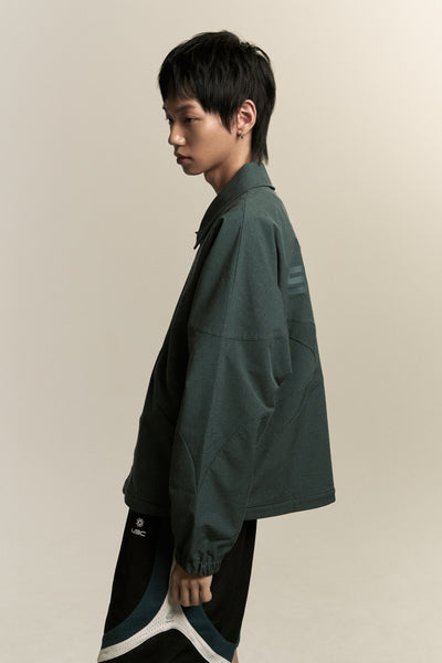 ELDERMAN COACH JACKET NAMESAKE GREEN