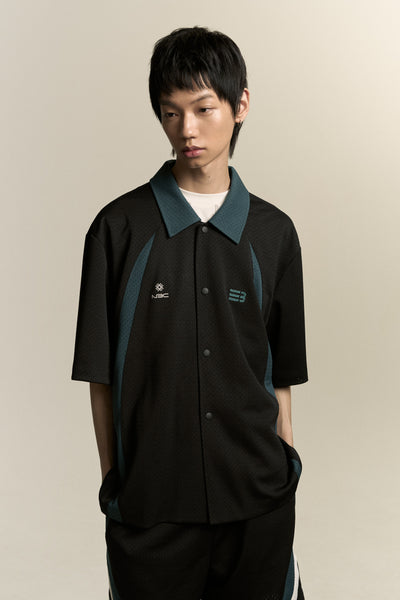 PLAYMAKER WARM-UP SHIRT EUPHORIC BLACK