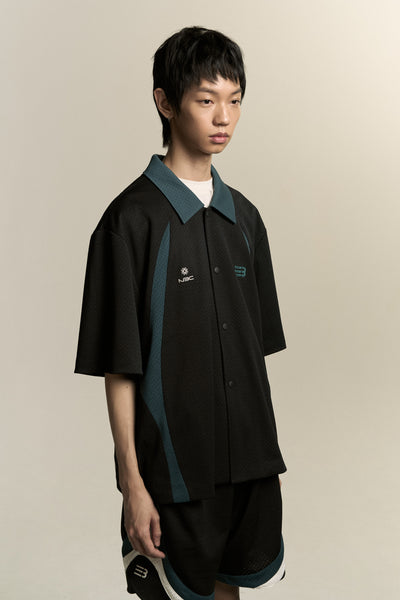 PLAYMAKER WARM-UP SHIRT EUPHORIC BLACK
