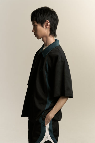 PLAYMAKER WARM-UP SHIRT EUPHORIC BLACK