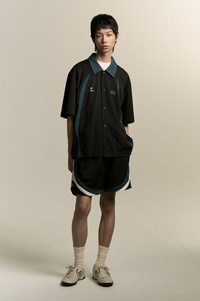 PLAYMAKER WARM-UP SHIRT EUPHORIC BLACK