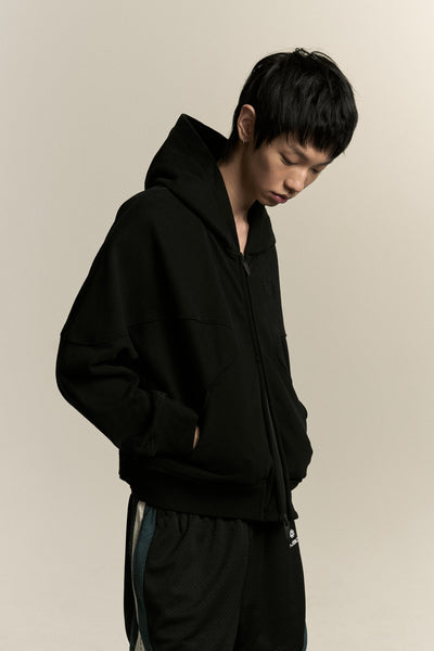 MAURICE WARM-UP HOODIE EUPHORIC BLACK