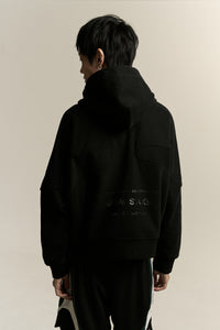 MAURICE WARM-UP HOODIE EUPHORIC BLACK