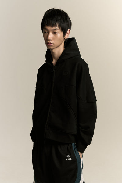 MAURICE WARM-UP HOODIE EUPHORIC BLACK